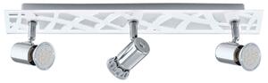 EGLO Daven 1 LED cromo plafoniera a tre lampade