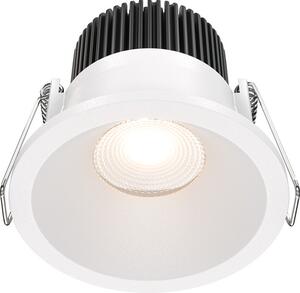 Maytoni LED da incasso ZOOM, IP65, 6 W, 3000 K, bianco, plafoniera rotonda