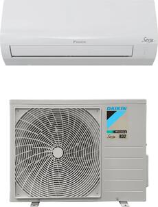 Daikin Climatizzatore 12000 Btu Inverter Monosplit Condizionatore con Pompa di Calore Classe A++/A+ R32 (Unit Interna + Unit Esterna) - ATXF35E +