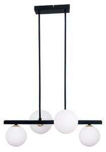 Candellux Lampadario a sospensione nero Kama per lampadina 4x G9 34-01214