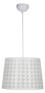 Lampada a sospensione ORLANDO bianca 1xE27x60W in metallo, dimensioni: 110x35x35 cm, IP20, Candellux
