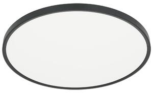 Plafoniera LED rotonda bianco e nero da 50 W, tonalità di bianco 5400 lm, materiale plastico, dimensioni: 2,7 x 60 x 60 cm, IP40, Milagro