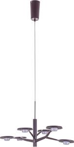 Italux Kresyda LED lampada a sospensione moderna Bronzo AD16014-6B CAFFE' SCURO
