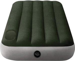 Materasso gonfiabile singolo, 99x191x25 cm, pompa a pedale integrata, imbottitura in piuma