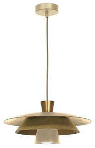 Platone oro e beige lampada a sospensione decorativa 1xE27 15W Luminex