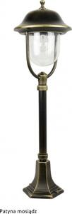 Lampada da giardino 87x25 cm 1xE27 60W Patina ottone IP43 Prince K SU-MA