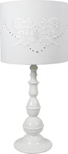 Lampada da tavolo LANS bianca 1xE27x60W in metallo, dimensioni: 53x25x25 cm, IP20, Candellux