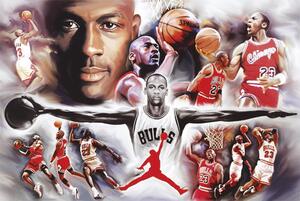 Posters, Stampe Michael Jordan - collage, (91.5 x 61 cm)