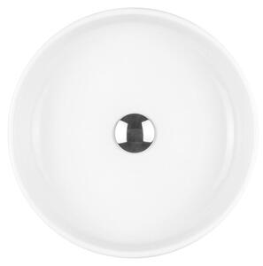 Lavabo da incasso rotondo OLTENS, diametro 40 cm, con tecnologia SmartClean