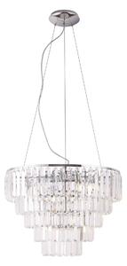 Lampadario MONACOP cromato 15xG9x40W in metallo, dimensioni: 150x60x60 cm, IP20, Maxlight