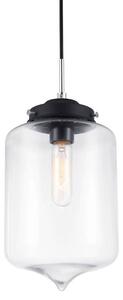 Italux Tube lampada a sospensione industriale nera MDM2095/1 B
