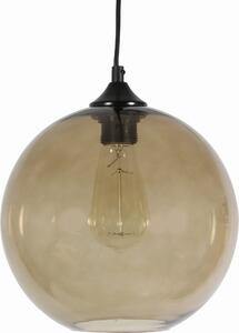 Lampada a sospensione EDISON nera 1xE27x60W in vetro, dimensioni: 120x25x25 cm, IP20, Candellux
