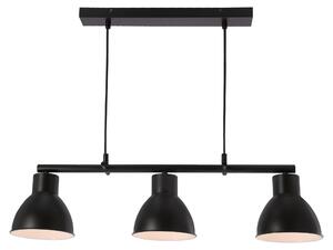 Lampada a sospensione linea Inezz nera 3xE27x60W in metallo, dimensioni: 95x73x16 cm, IP20, Candellux