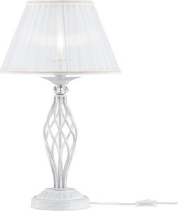 Lampada da tavolo con paralume GRACE bianco 1xE14x40W in tessuto, dimensioni: 56x32x32 cm, IP20, Maytoni