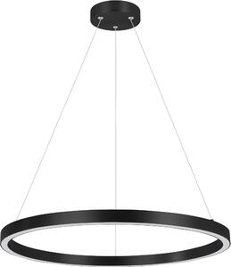 Lampada a sospensione LED Midway nera 35W, bianco caldo 3850 lm, metallo, dimensioni: 126x60x60 cm, IP20, Light Prestige