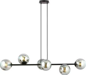 Lampadario Emibig 6xE14 40W ROSSI 6 BL/SR 875/6