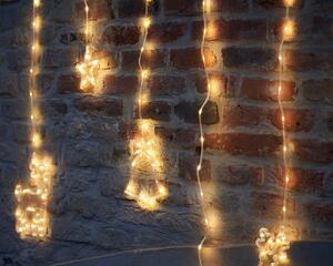 Luci da parete 173 LED per tende 45x38x32 cm bianco caldo