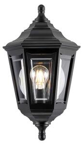 Lampada da parete per esterni nera E27 60W Kinsale Elstead