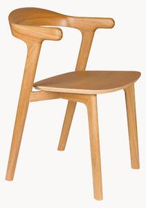 Set di 2 sedie con braccioli in legno Northwood