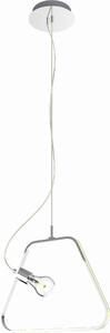 Lampada a sospensione IKARIA cromata 2xE27x40W in metallo, dimensioni: 120x44x14 cm, IP20, Candellux
