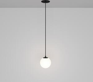 Lampada a sospensione Maytoni Luna Nero/Bianco, LED, alluminio/vetro, 330 lm, 4000 K, IP20