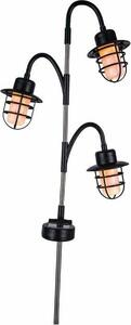 Faro solare decorativo a LED bianco caldo BERRY SPIKE H74cm