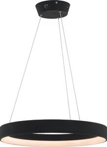 Lampada a sospensione LED Regallo bianco e nero 38W, bianco caldo 2200 lm, metallo, dimensioni: 100x60x60 cm, IP20, Italux