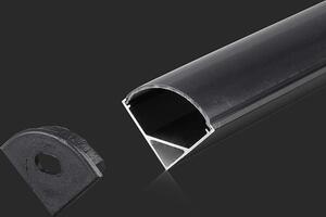 Strisce LED - Montaggio - Kit - Nero - IP20