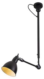 Lampada a sospensione regolabile SCANDIA nera 1xE14x15W in metallo, dimensioni: 103x14x35 cm, IP20, Maxlight