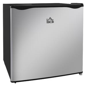 HOMCOM Mini Congelatore da 35L con Ripiano Rimovibile e Temperatura Regolabile, 47x44.2x48.8 cm, Argento | Aosom Italy