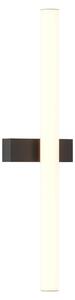 Applique LED a tubo luminoso THORA bianco e nero 12 W, luce calda, 1200 lm, metallo, dimensioni: 60 x 16 x 8,5 cm, IP44, Maxlight