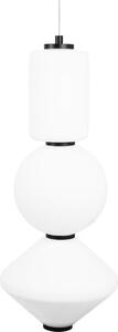 Lampada a sospensione LED AKIKO nera 16W, bianco caldo 1280 lm, metallo, dimensioni: 180x20x20 cm, IP20, Maxlight