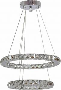 Candellux LORDS LED lampada a sospensione in cristallo 31-32515 cromo