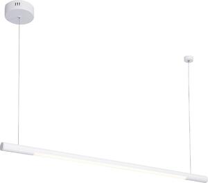 Lampada a sospensione LED ORGANIC bianca 16W, bianco caldo 1360 lm, metallo, dimensioni: 140x100x2 cm, IP20, Maxlight