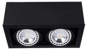 Lampadario BOX nero 2xES11 15W in legno, dimensioni: 13,5x35,4x19 cm, IP20, Nowodvorski Lighting