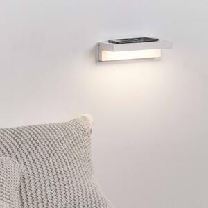 FARO BARCELONA Applique LED Well, charger USB+wireless, bianco
