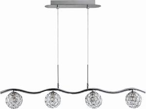 Candellux STARLET lampadario in cristallo 34-85750 cromo