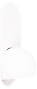 Faretto da soffitto LED ovale ZEUS bianco 10 W, luce calda 550 lm, alluminio, dimensioni: 8,7 x 20,6 x 10,2 cm, IP20, Maxlight