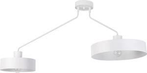 Moderna lampada da soffitto a sbalzo bianca doppia Jumbo 2xE27 15W Sigma Lighting