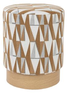 Poggiapiedi marrone Ziggy – White Label