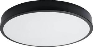 Lampada a soffitto ONYX 60 nero LED 3000K 1xLED 65W alluminio 6x60x60cm Sollux Lighting
