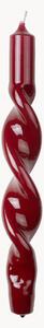 Set di 2 candele a bastoncino fatte a mano Twist