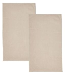 Set di asciugamani con asciugatura rapida e tipo terry beige in cotone 2 pz 90x140 cm Quick Dry – Catherine Lansfield