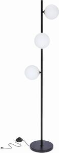 Candellux Lampada da terra nera Kama per lampadina 3x G9 53-01238