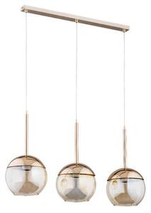 Lampadario moderno con sfere dorate E27 Alfa VOLDA 62159