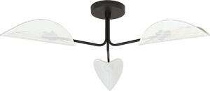 Lampada da soffitto GOMEZ bianco-nero-oro 3xE14x10W in metallo, dimensioni: 20x87x87 cm, IP20, Emibig