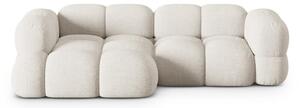 Divano angolare beige (con penisola a sinistra/con chaise lounge) Loretto – Cosmopolitan Design