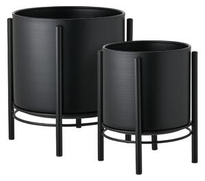 Set di coprivaso in metallo 2 pz Svarta – House Nordic