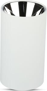 Faretto LED V-TAC - Montaggio a parete - GU10 - IP20 - Bianco + cromo