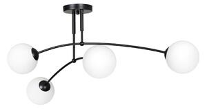 LAMPADA DA SOFFITTO Emibig 4xE14 40W PREGOS 4 NERA 670/4